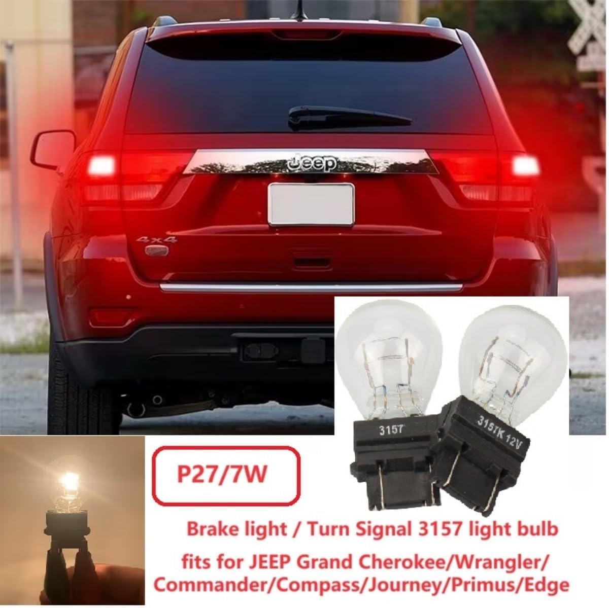Jeep Grand Cherokee Tail Light Bulb Replacement Made Easy