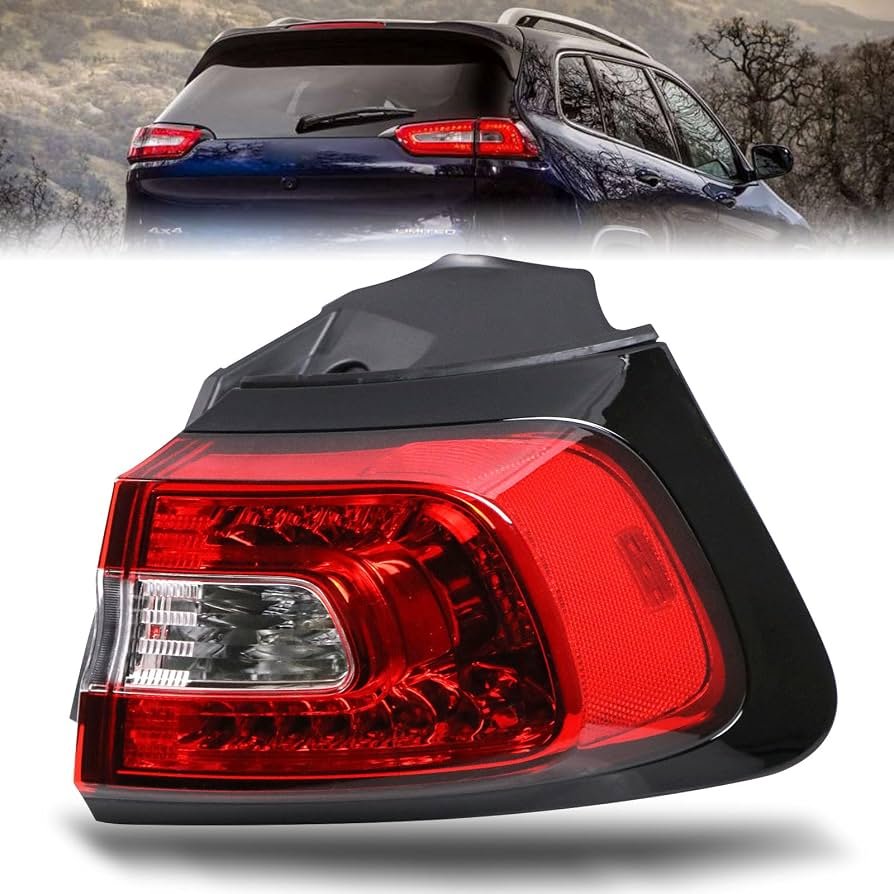 How To Replace Jeep Cherokee Tail Light Assembly On Hatchback Easily