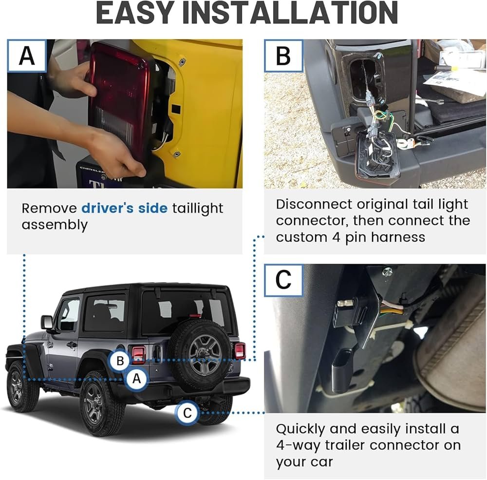 How To Add Trailer Lights To A Jeep: Step-by-Step Guide How To Add Trailer Lights To A Jeep: Step-by-Step Guide