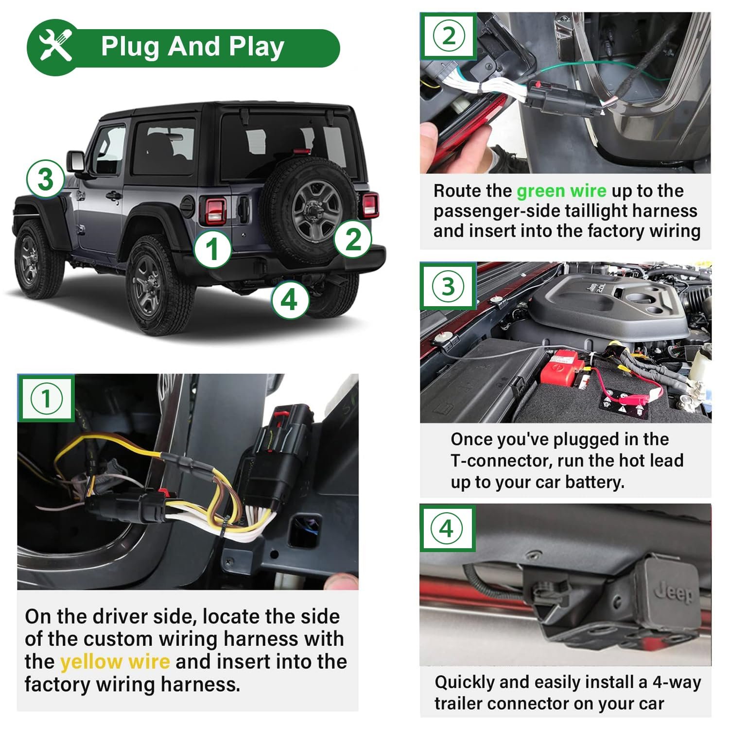 How To Install Trailer Wiring Harness Jeep Wrangler: Step-by-Step Guide How To Install Trailer Wiring Harness Jeep Wrangler: Step-by-Step Guide
