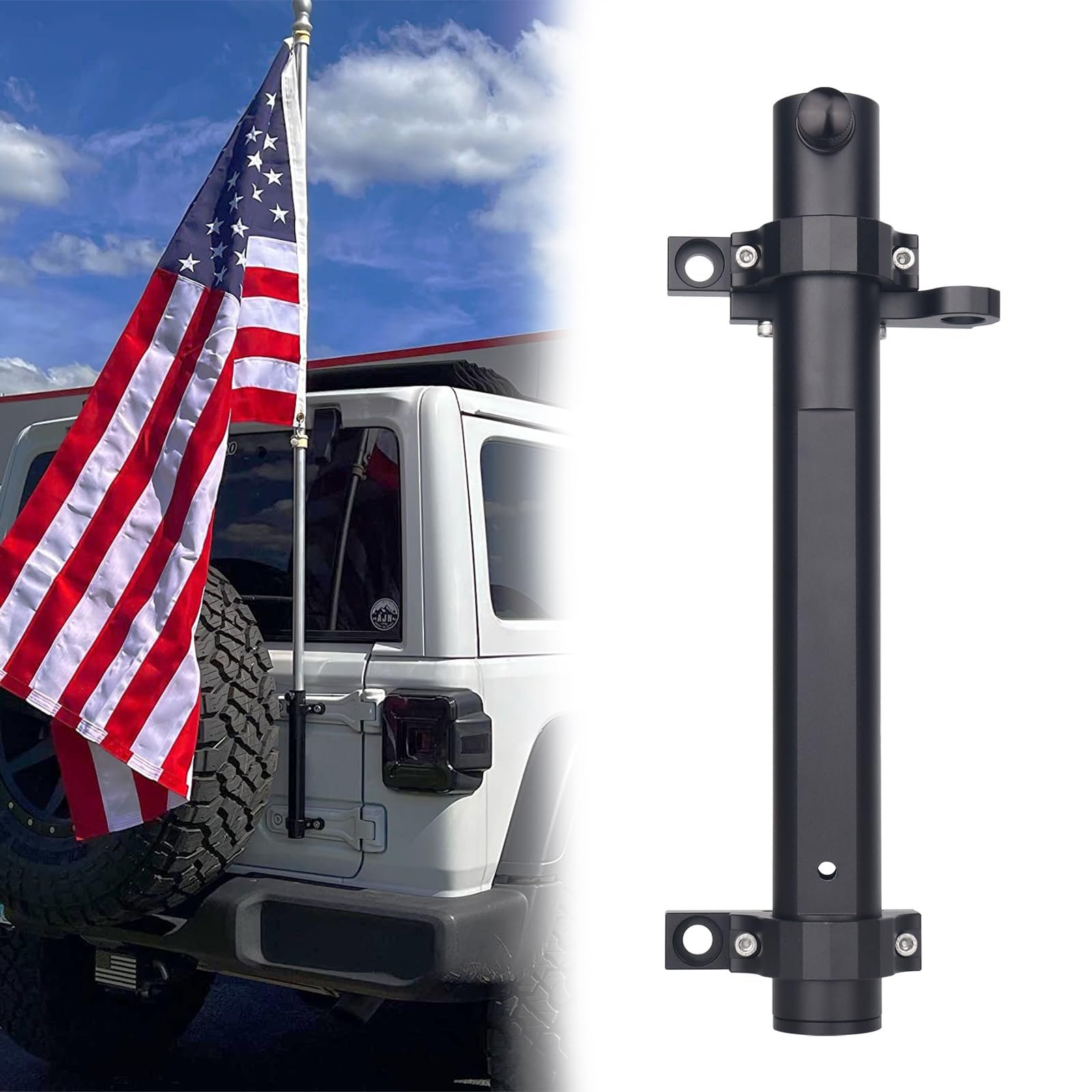How To Put Flag On Jeep Wrangler: Easy Step-by-Step Guide