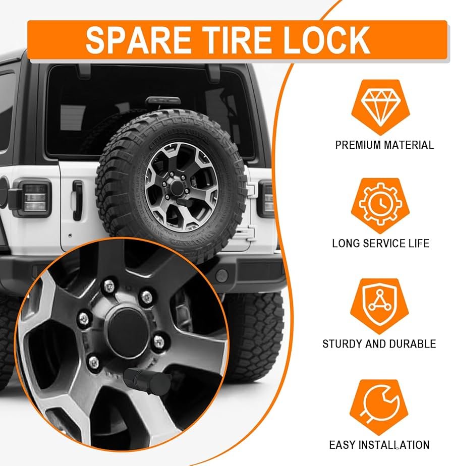 How To Lock Spare Tire On Jeep Wrangler: Ultimate Security Guide How To Lock Spare Tire On Jeep Wrangler: Ultimate Security Guide