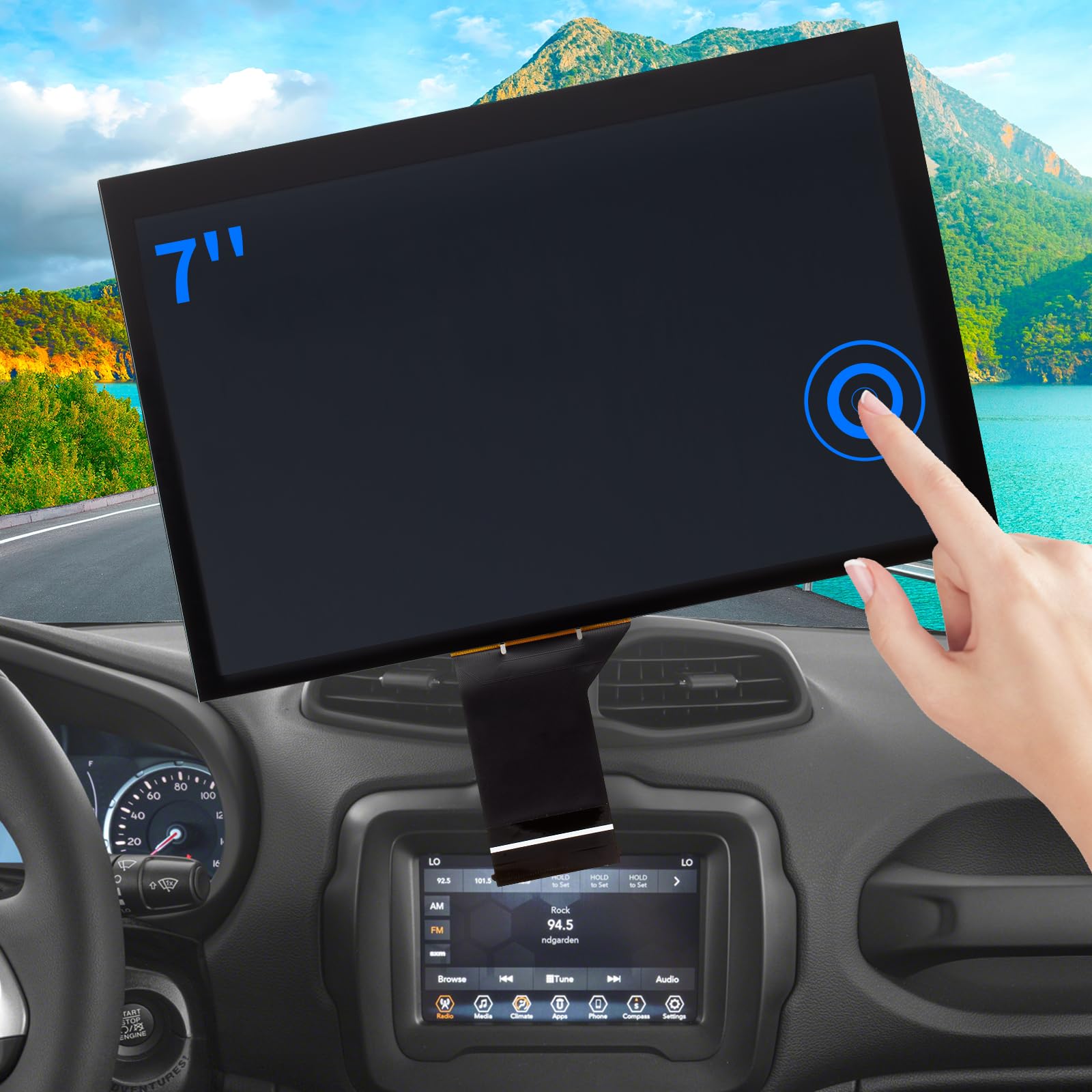 Jeep Renegade Touch Screen Replacement: Step-by-Step Guide