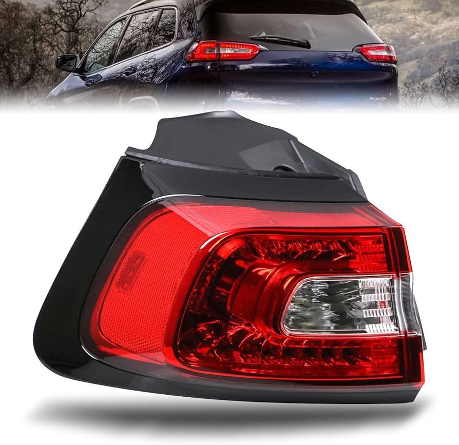How To Replace Jeep Cherokee Tail Light Assembly On Hatchback Easily