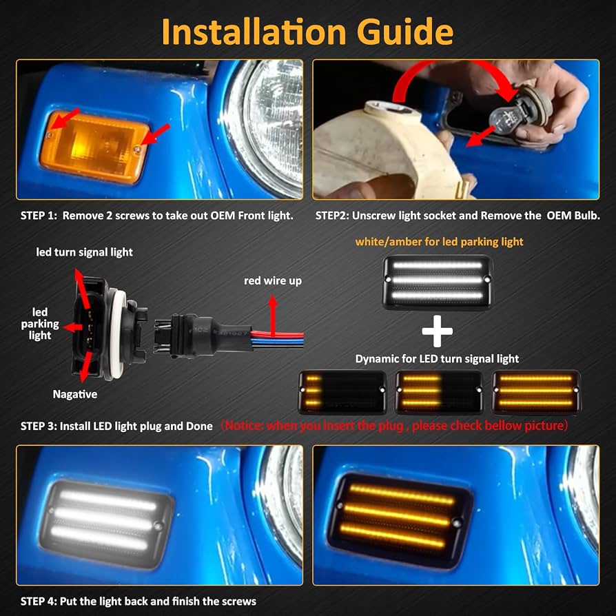 How To Add Led Turning Light To TJ Jeep Wrangler Easily