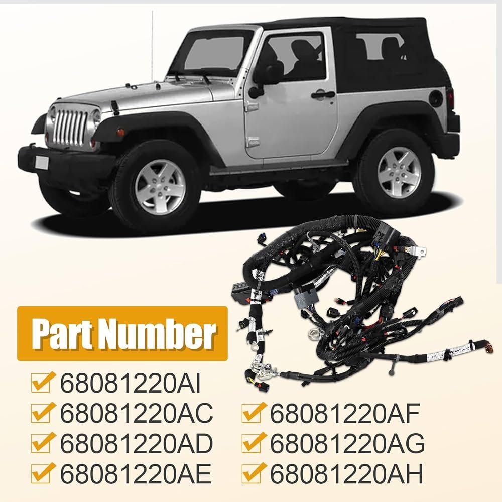 Jeep Wrangler Wiring Harness Replacement Cost: What to Expect