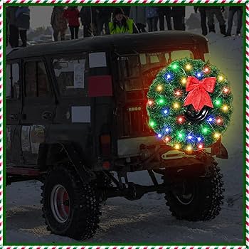 How To Put Christmas Lights On Jeep Tire: Easy Festive Guide