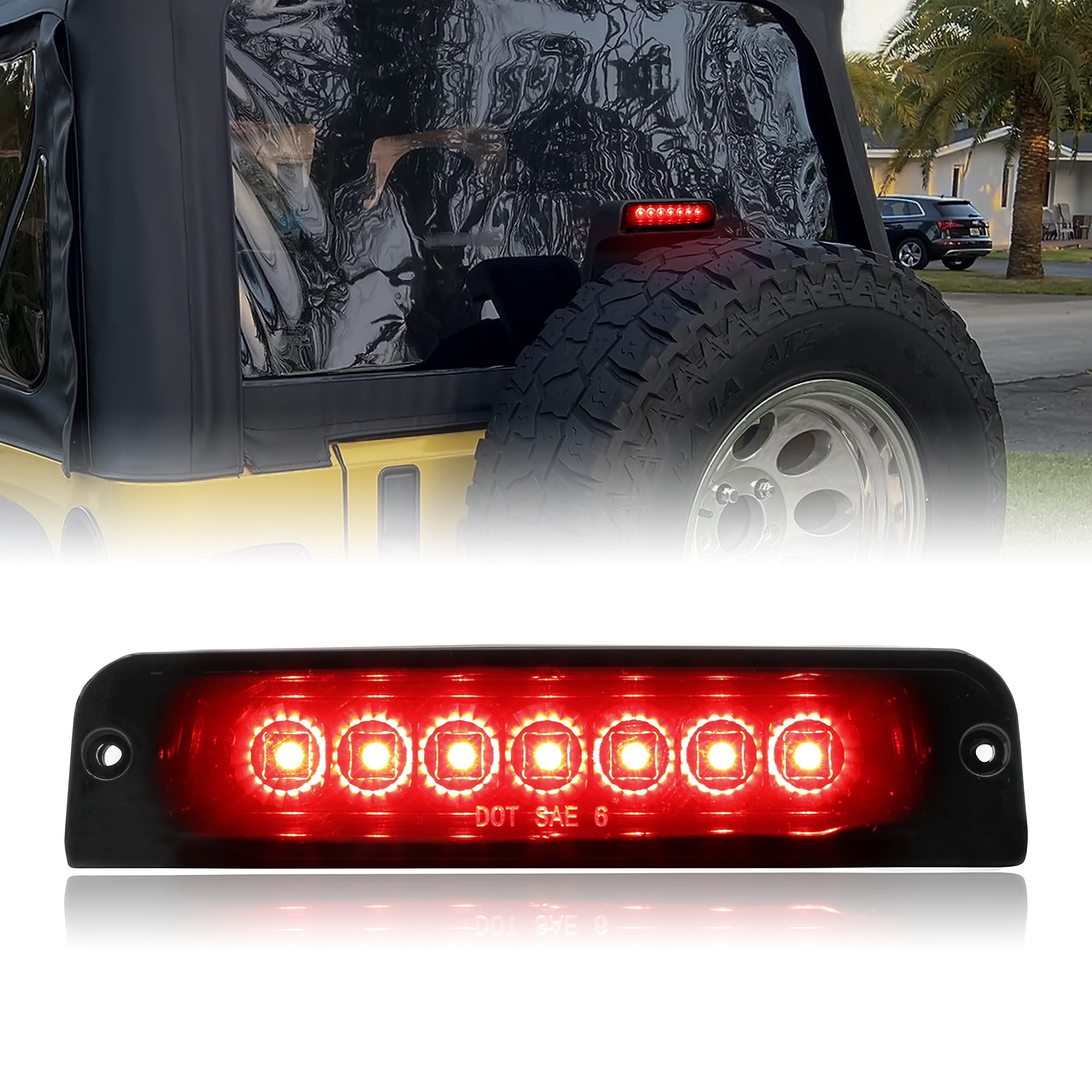 Jeep Wrangler TJ Third Brake Light: Upgrade for Safety & Style