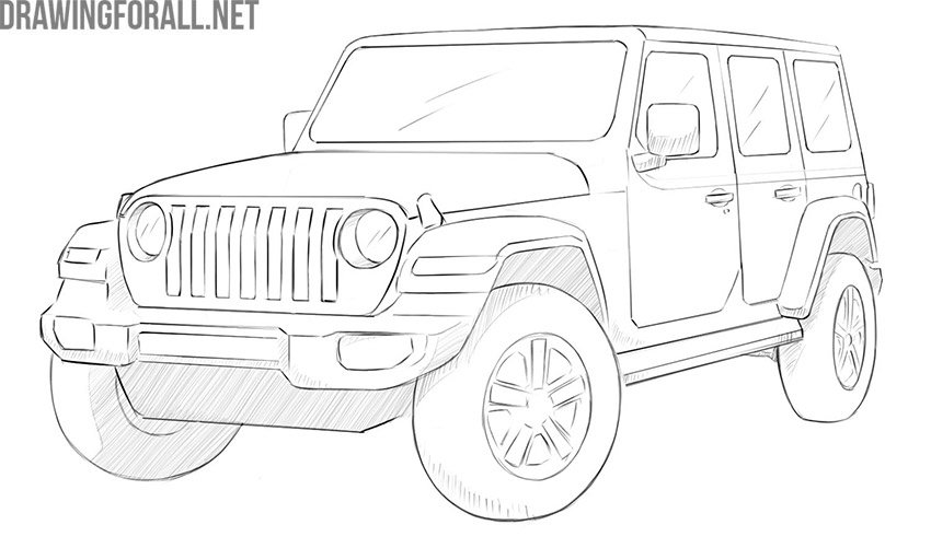 How To Draw A Jeep Step By Step: Easy Guide for Beginners