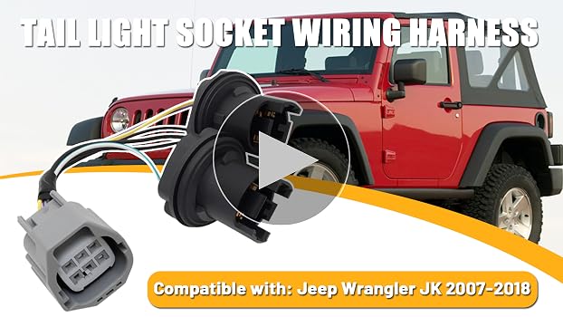 How To Remove Jeep Wrangler Tail Light Harness Easily