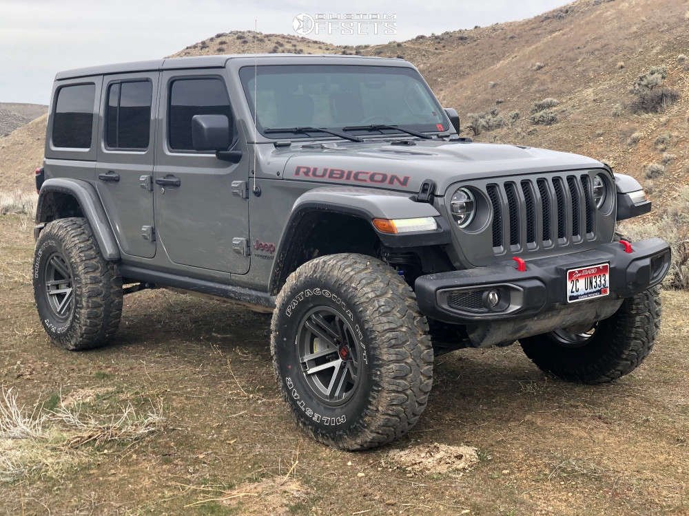 Jesse Spade Wheel: Rugged Ridge Jeep Gun Metal