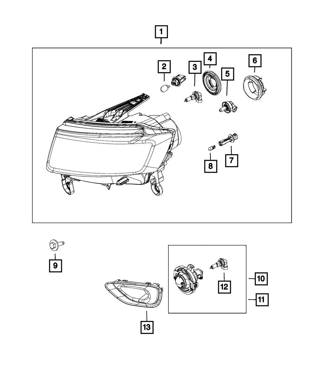 Jeep Grand Cherokee Headlight Diagram: Easy Guide for Quick Fixes