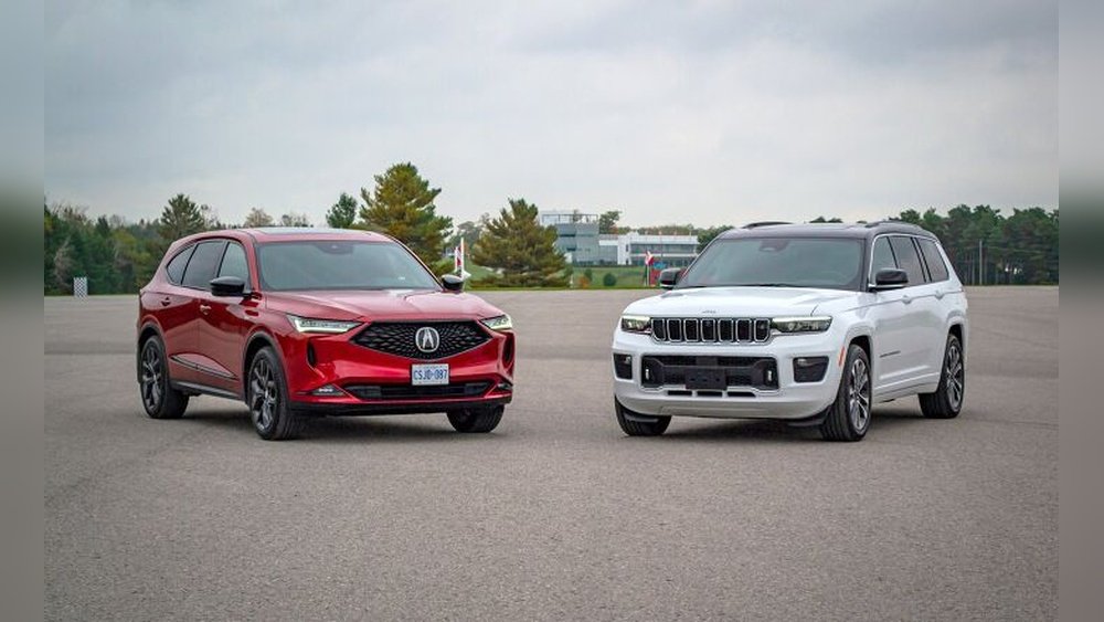 acura mdx vs jeep grand cherokee l