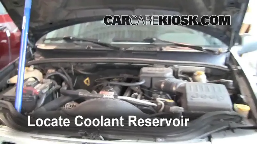 antifreeze for 2004 jeep grand cherokee