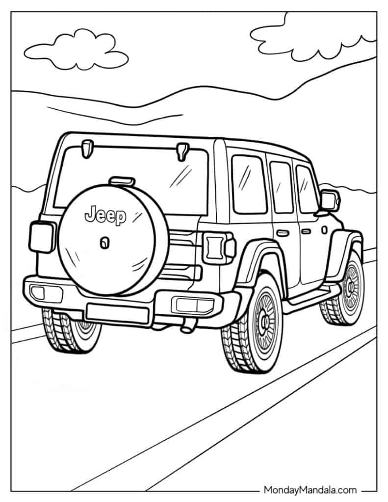 How To Draw The Back Of A Jeep: Step-by-Step Guide How To Draw The Back Of A Jeep: Step-by-Step Guide