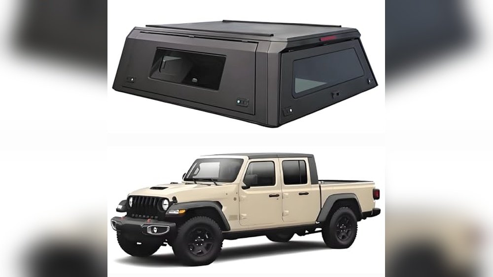 best camper shell for jeep gladiator