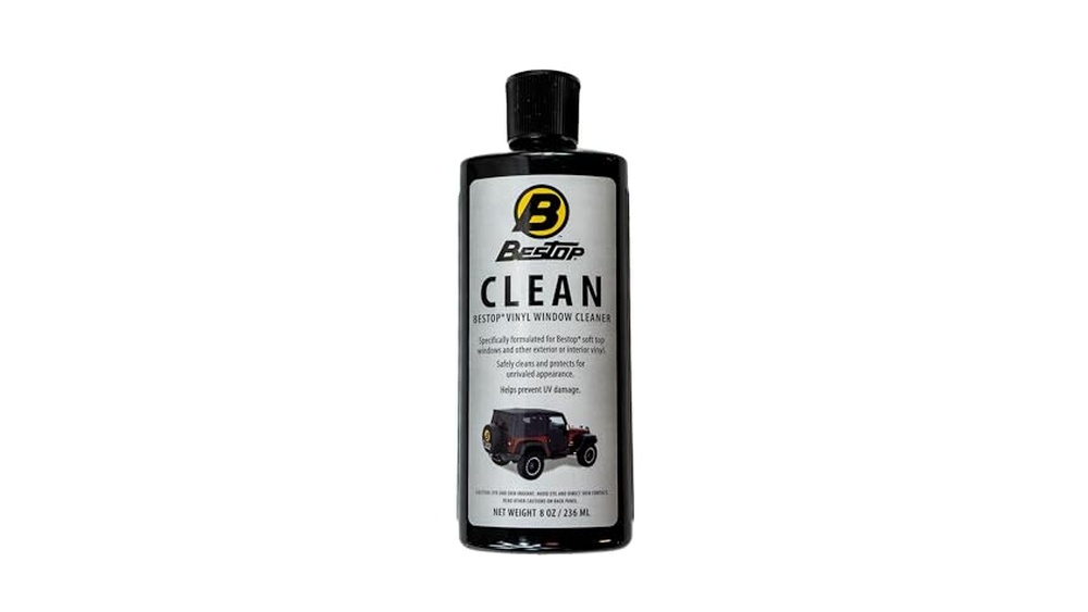 best cleaner for jeep soft top windows