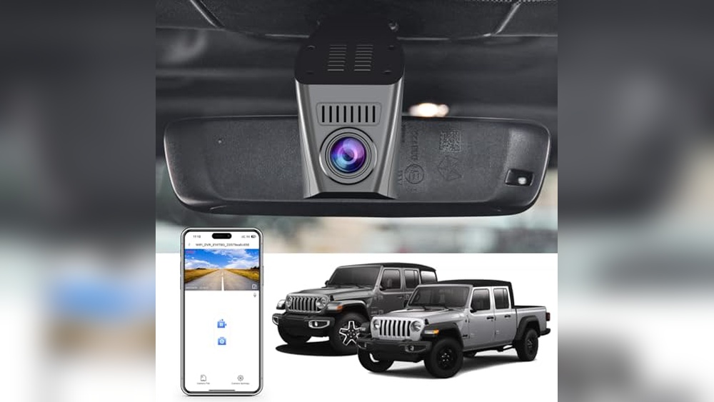 best dash cam for jeep gladiator