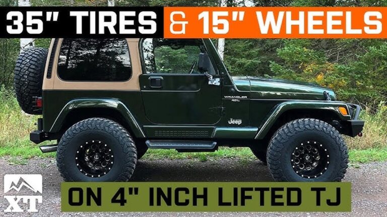 Best Wheel Size For 35 Inch Tires TJ Jeep: Expert Guide