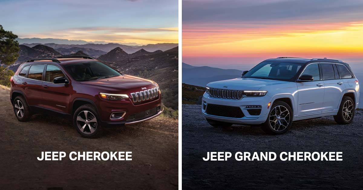Jeep Cherokee Vs Grand Cherokee Size Jeep Cherokee Vs Grand Cherokee Size: Key Differences Explained