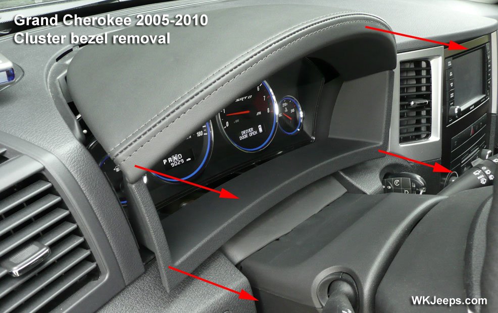 How To Remove Dashboard Jeep Grand Cherokee: Step-by-Step Guide