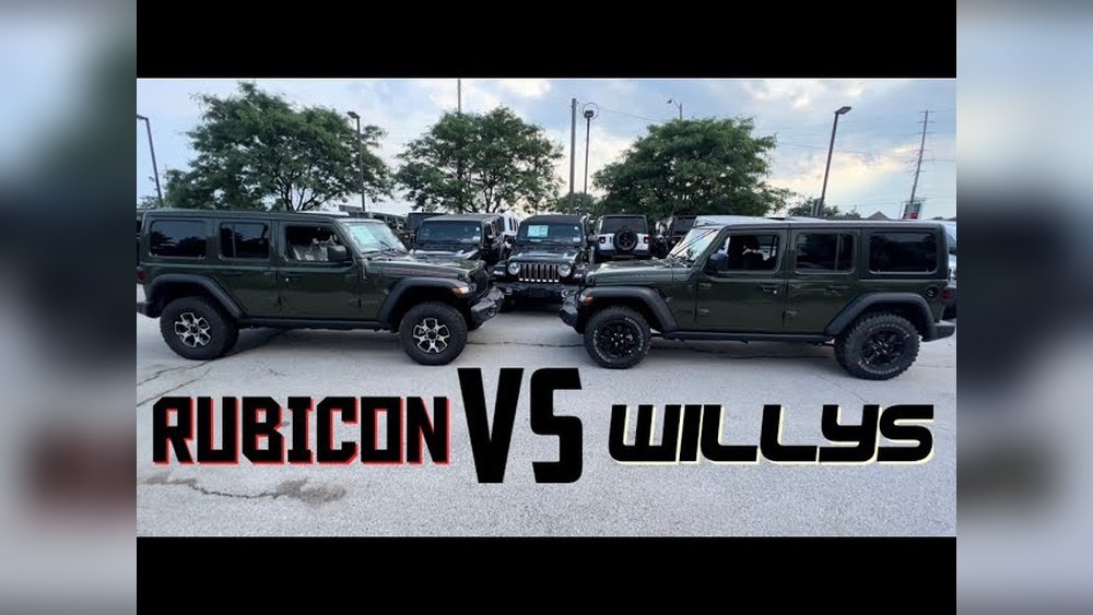 difference between jeep willys and rubicon