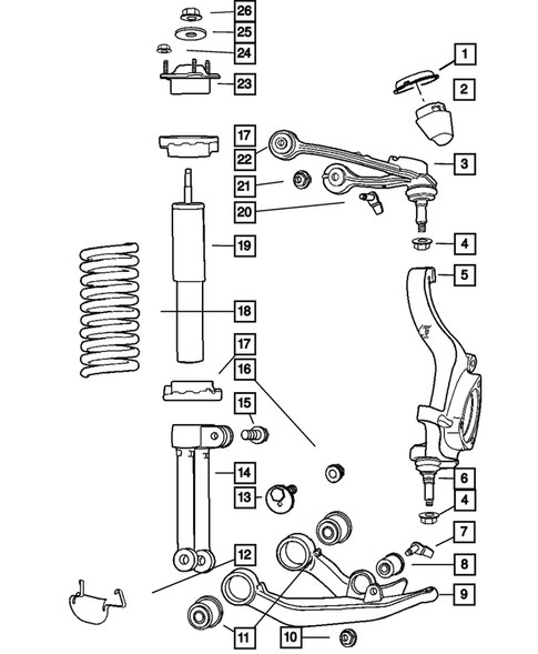 Jeep Liberty Undercarriage Diagram: Complete Guide for Owners