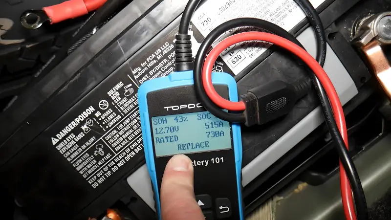 Faulty Battery Jeep