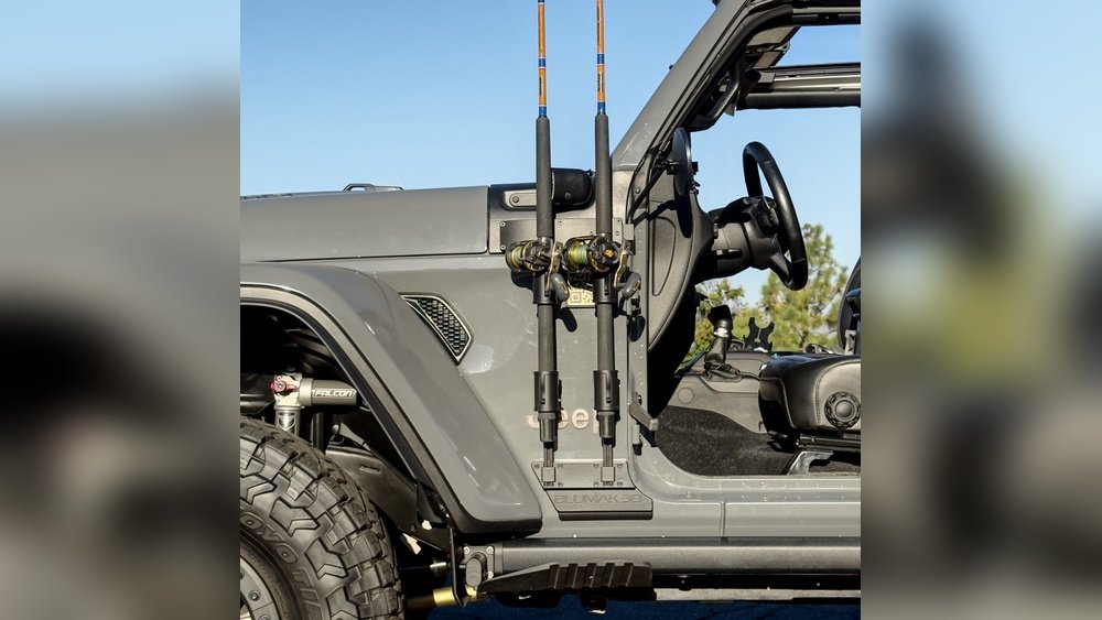 fishing rod holder for jeep