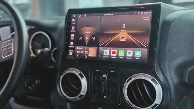 Head Unit for Jeep Wrangler JK