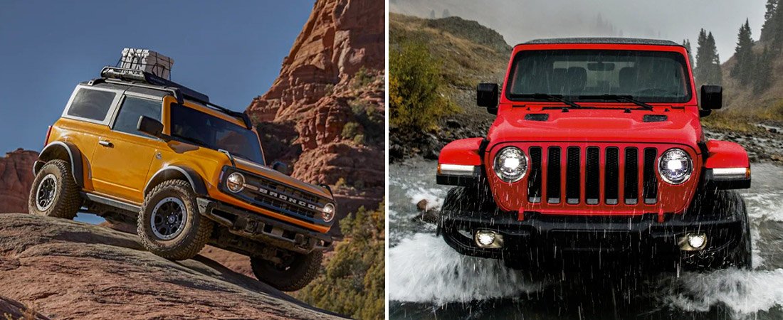 2022 Ford Bronco Vs 2022 Jeep Wrangler: Ultimate SUV Showdown