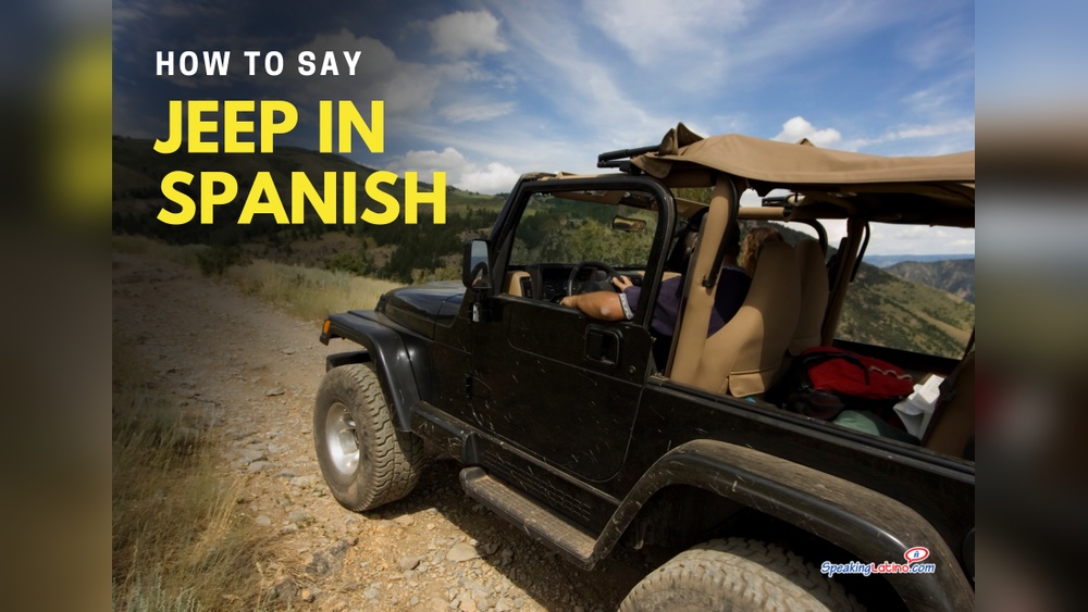 how do you say jeep in spanish