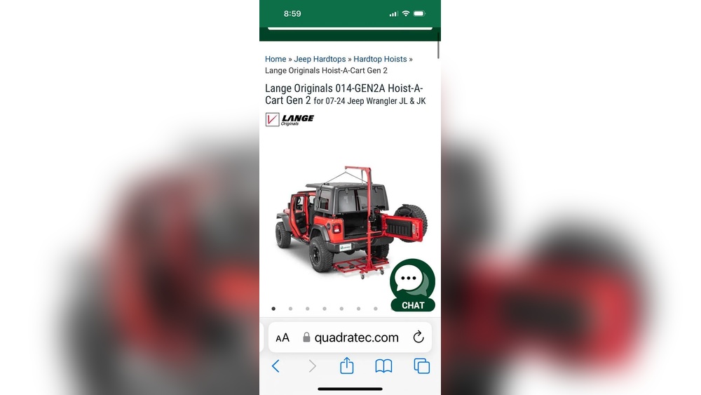 how heavy is jeep hardtop