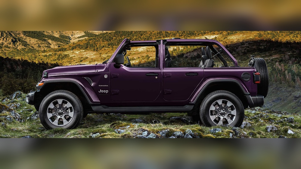 how long is a 4 door jeep