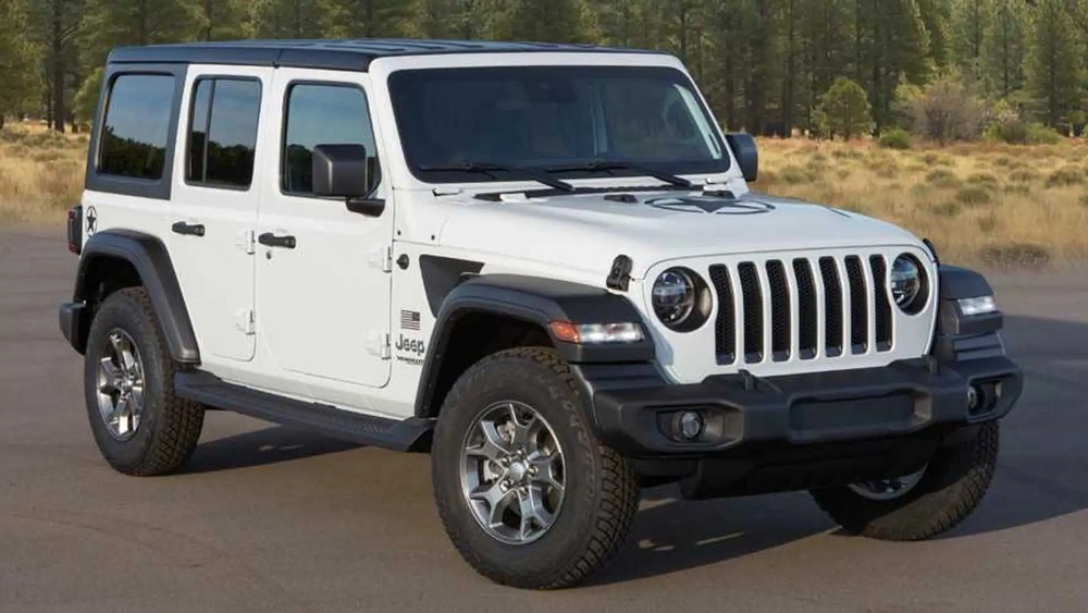 how much is a white jeep wrangler 2020