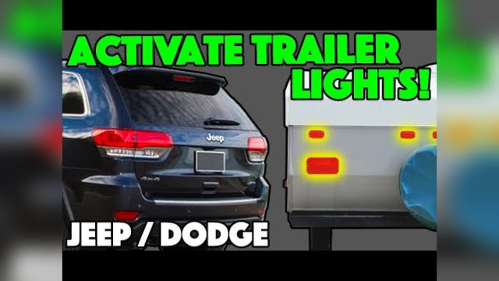 how to activate trailer lights on 2017 jeep grand cherokee