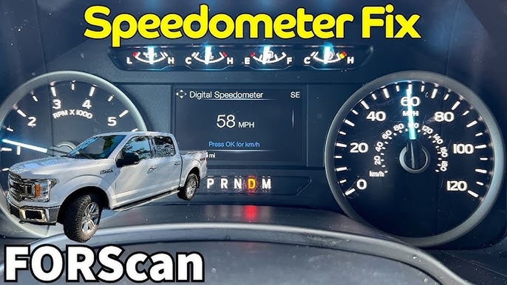 how to adjust speedometer for bigger tires