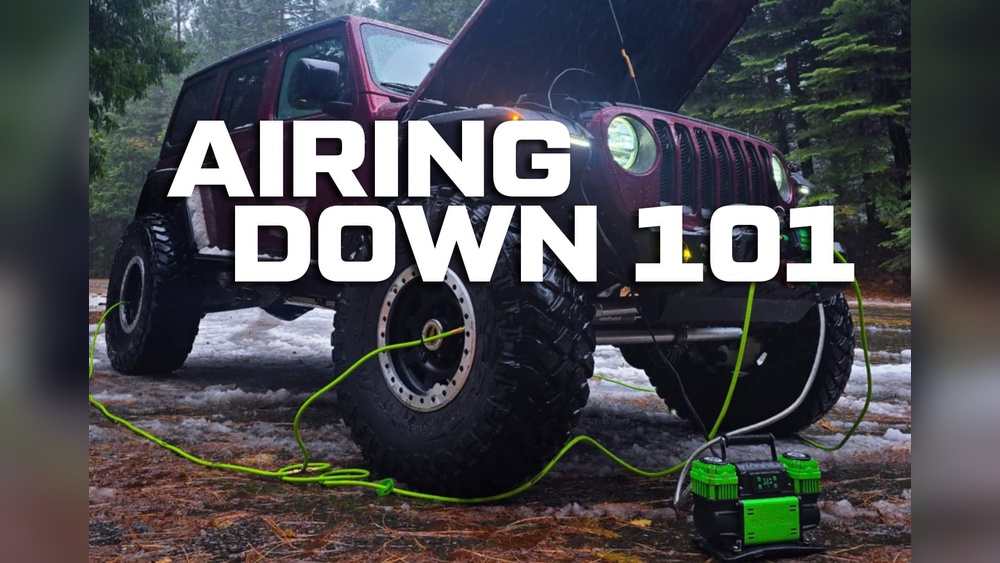 how to air down jeep tires