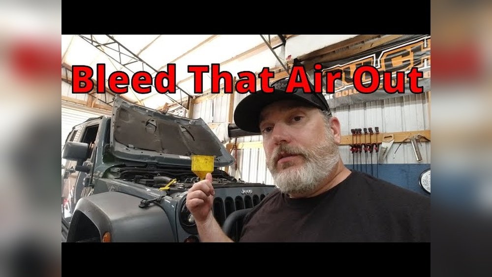 how to bleed jeep wrangler cooling system
