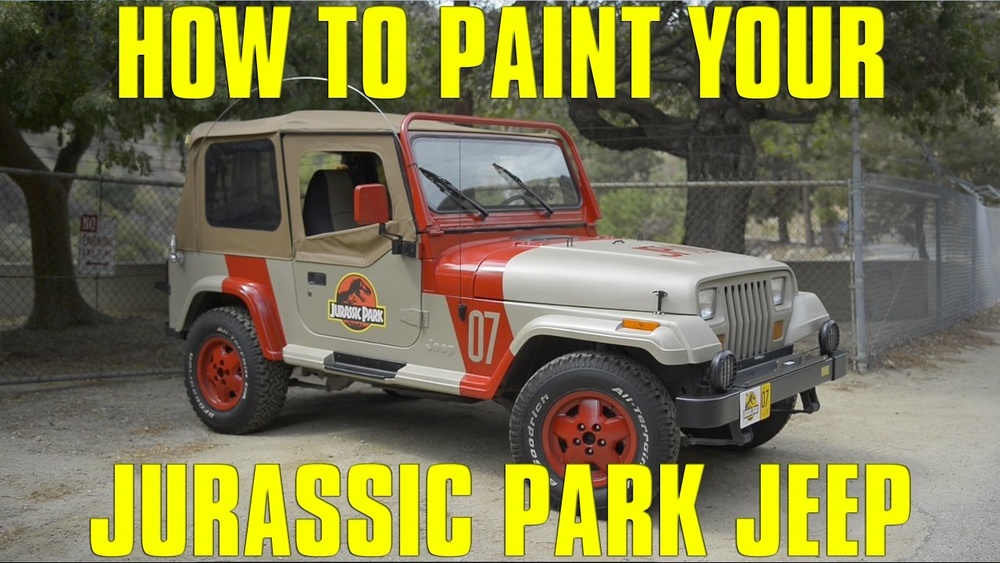 how to build a jurassic park jeep