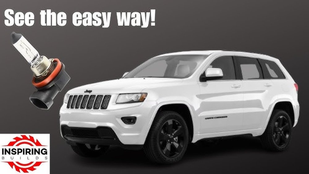 how to change a jeep headlight bulb
