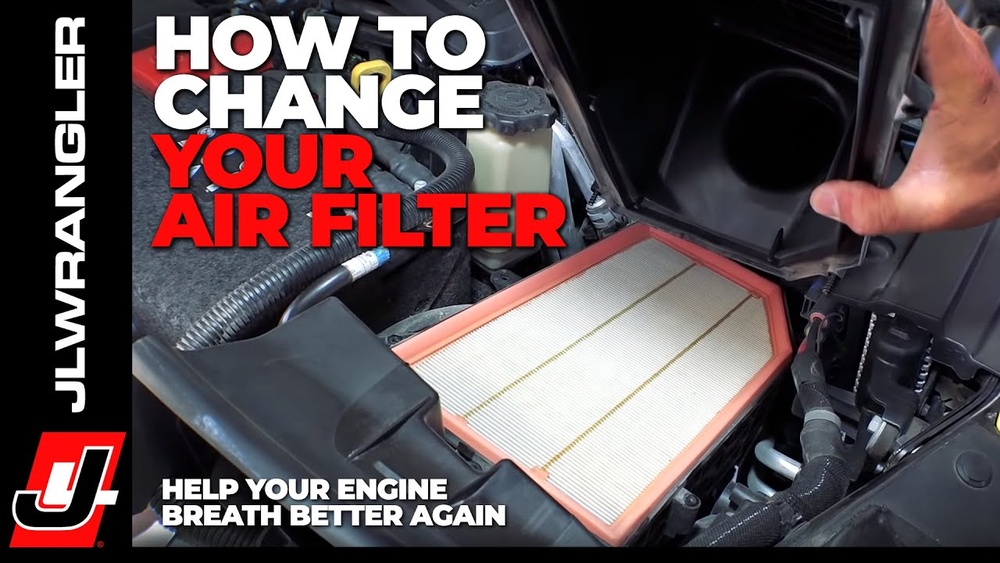 how to change air filter in jeep wrangler