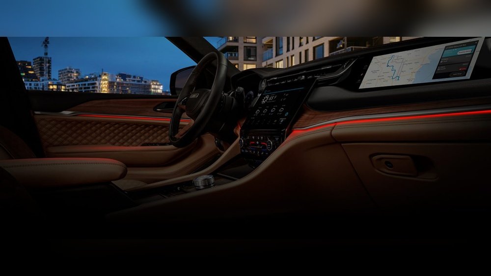 how to change ambient lighting in 2023 jeep grand cherokee
