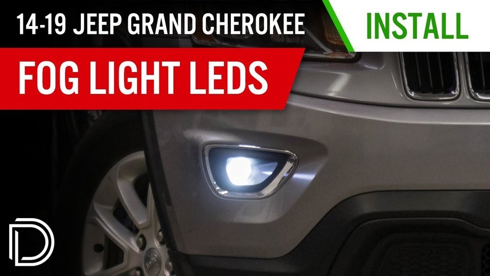 how to change fog lights on 2014 jeep grand cherokee