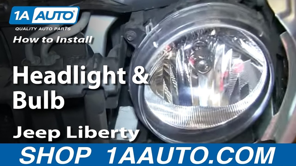 how to change headlight on jeep liberty