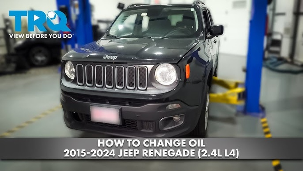 how to change oil 2016 jeep renegade