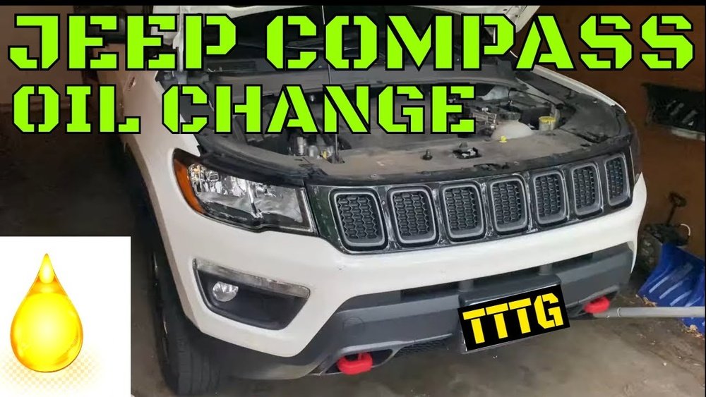 how to change oil jeep compass