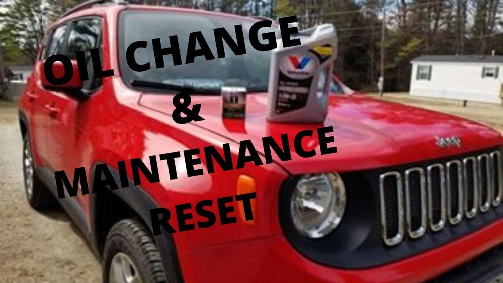 how to change oil jeep renegade