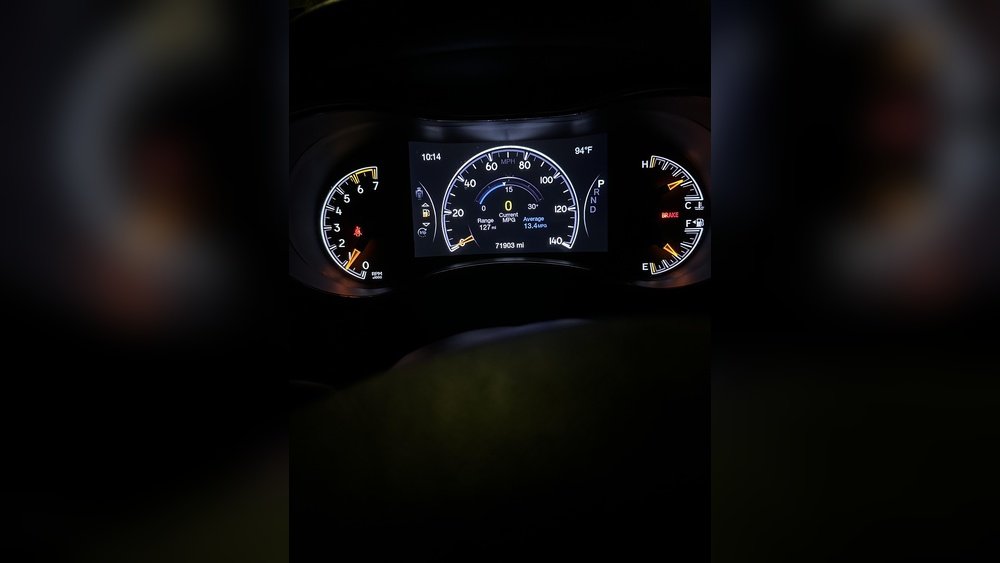how to change speedometer display on jeep grand cherokee