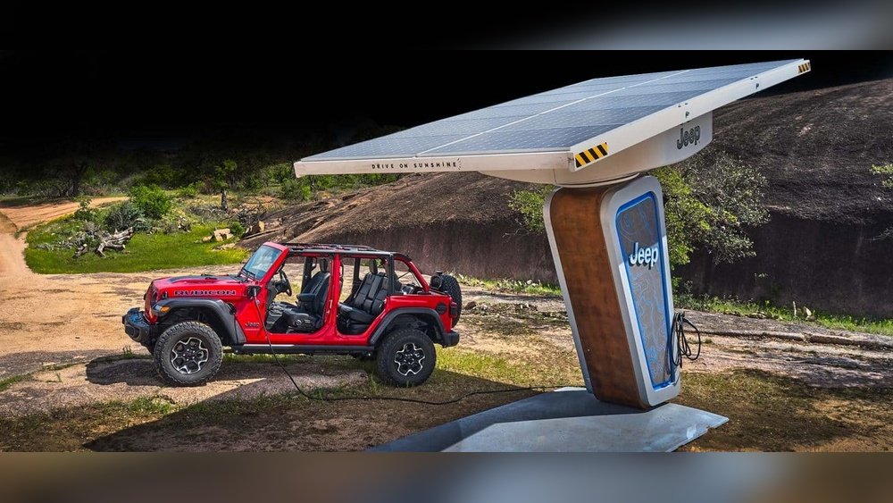 how to charge electric jeep